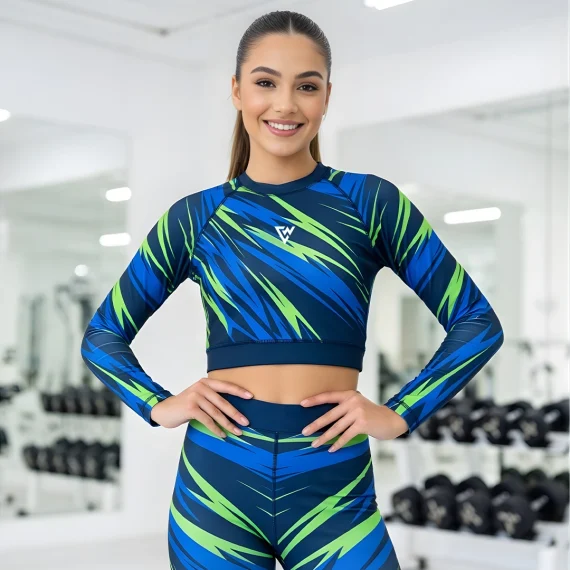 Blue gym wear for women buy onlilne