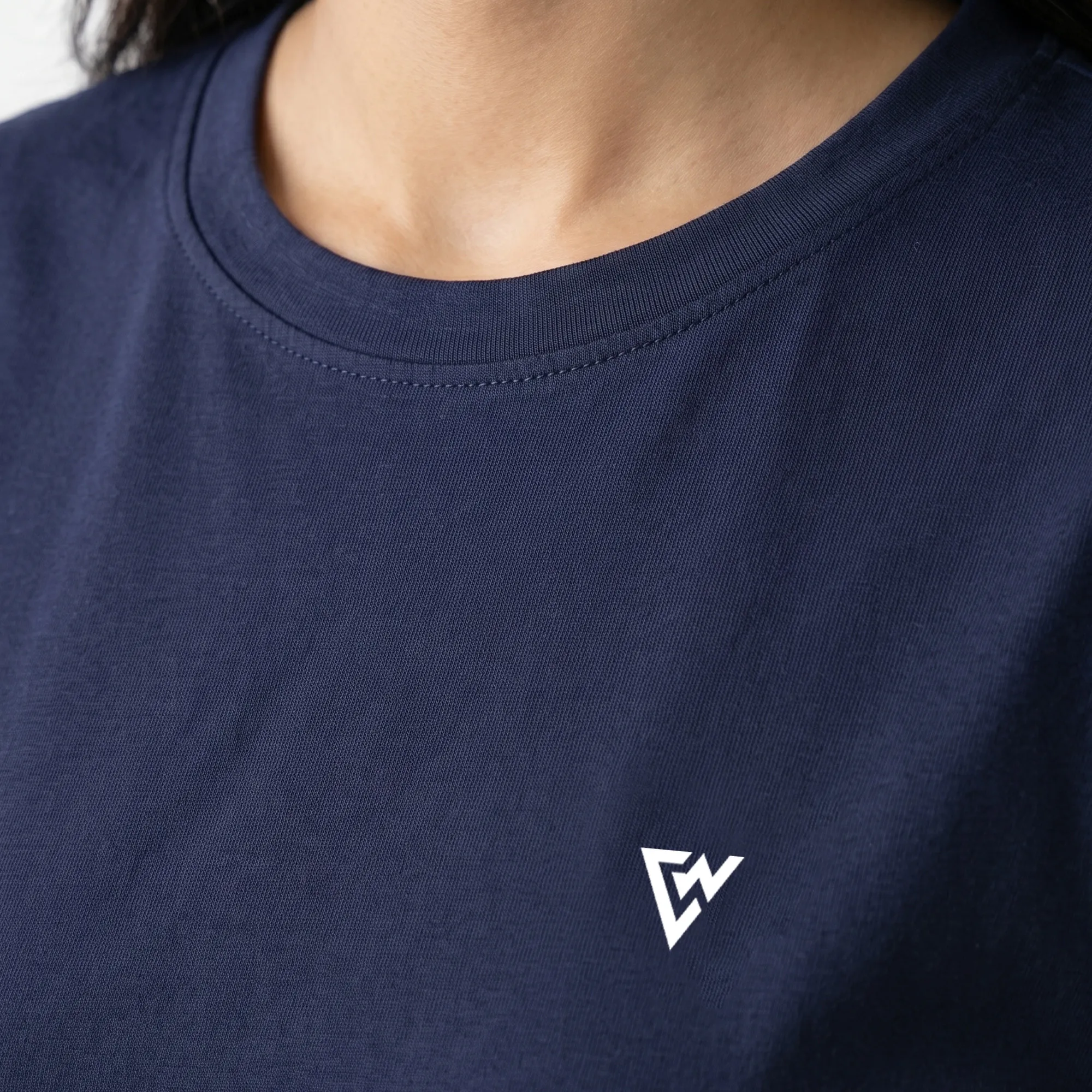 Women's Navy Blue Casual Co-Ord Set closeup